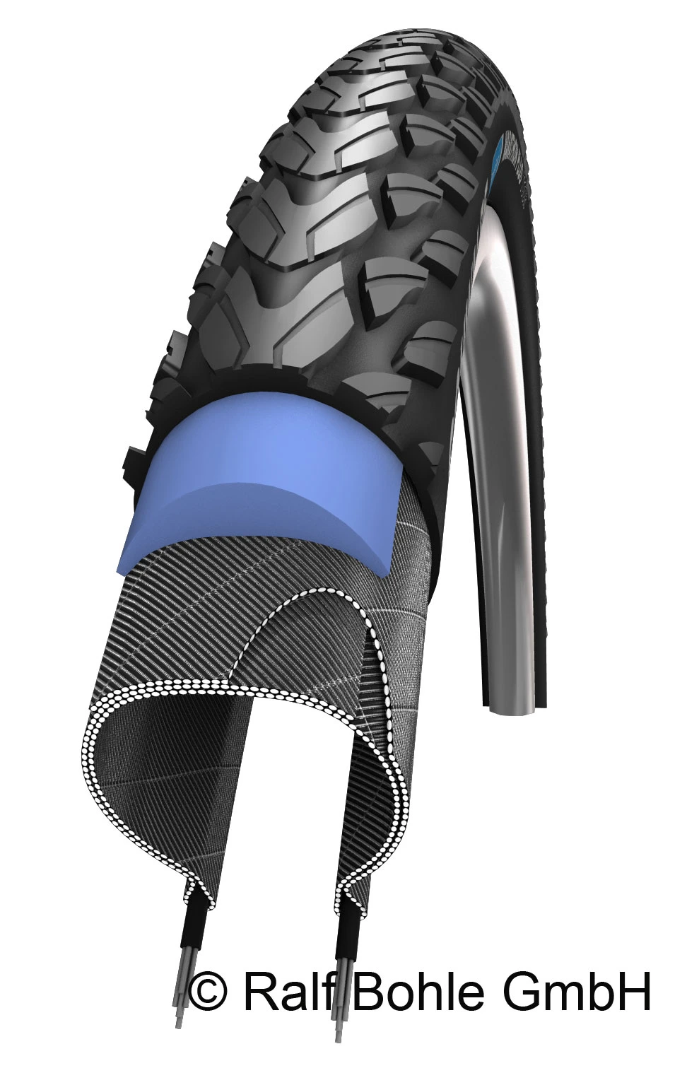 Schwalbe Marathon Plus Tour Reflex 2,0" Wire – Image 2