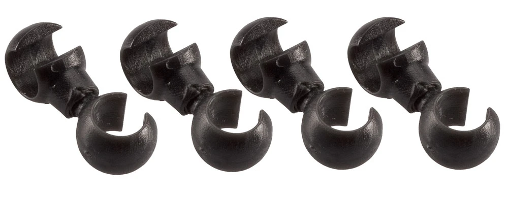 JAGWIRE Crochets En S Pour Conduites De Frein Et Gaines De Traction (4 Pièces)