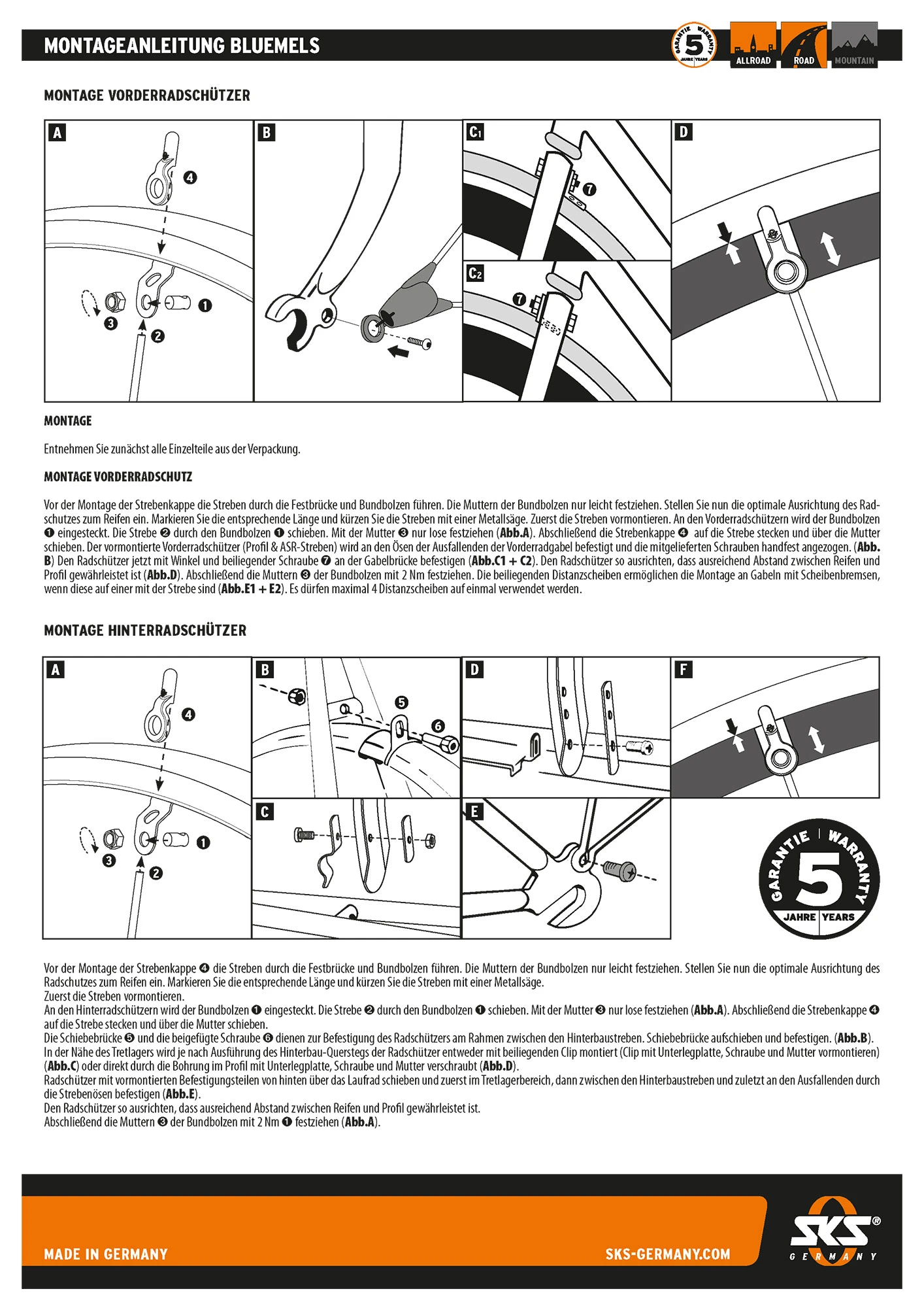 Kit De Protection De Roue Bluemels Matt 35 – Image 3