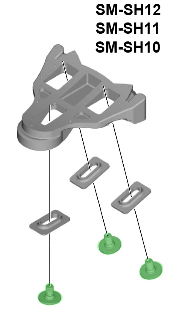 Shimano Vis De Plaque De Chaussure M5 X 8mm Pour SM-SH10/11/12 – Image 3