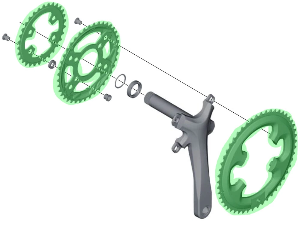 Shimano Plateau De Pédalier TIAGRA FC-4703 – Image 5