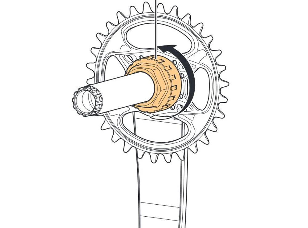 Shimano TL-FC41 Outil De Montage Direct Du Plateau Avant – Image 2